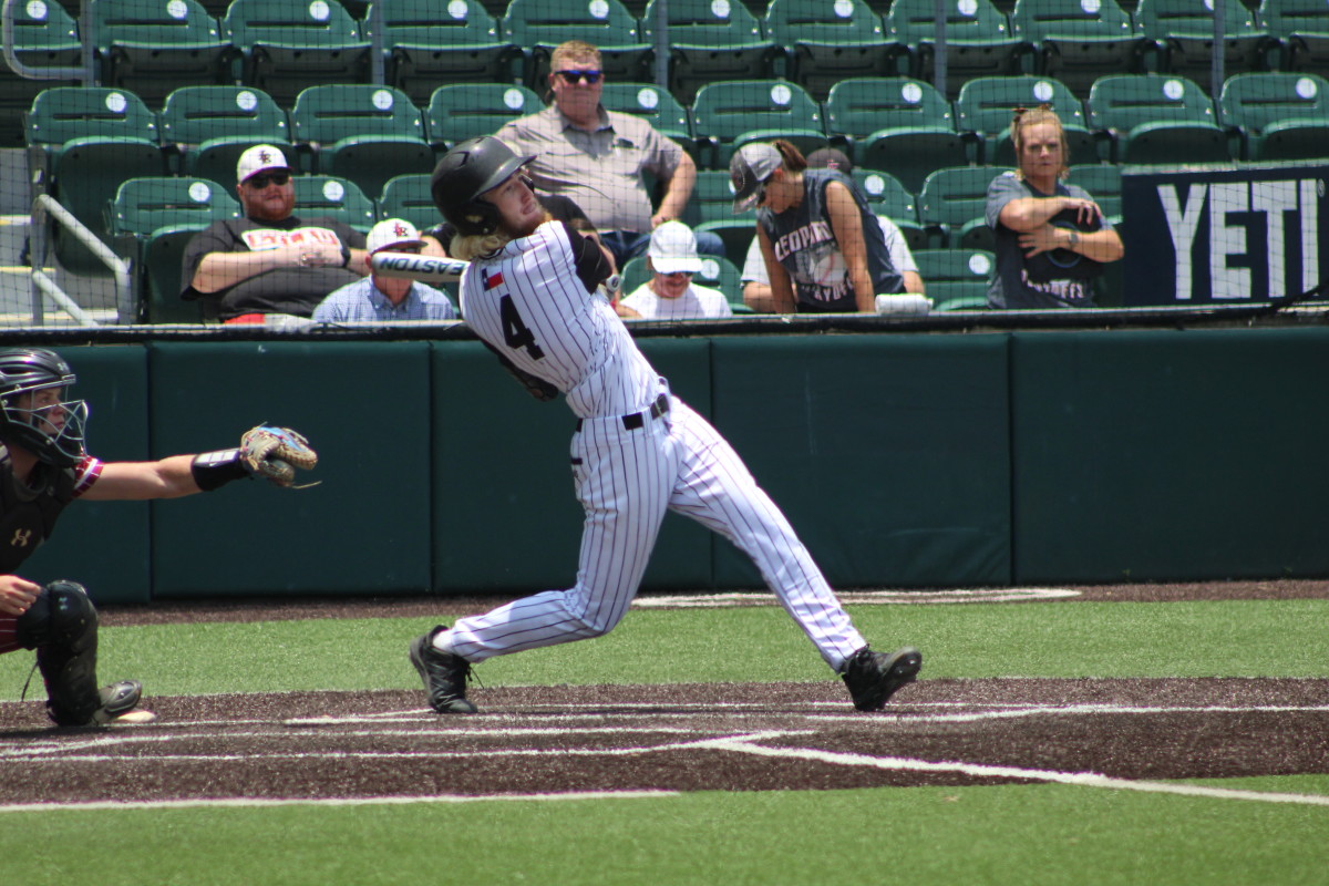 Texarkana Liberty-Eylau Canyon Randall 4A UIL state semifinals Texas baseball playoffs 060723 Andrew McCulloch 67